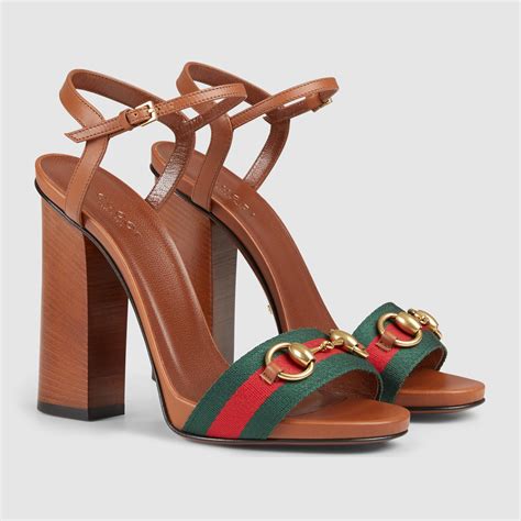 gucci red sandal heels|gucci sandals women heels.